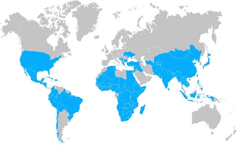 Mako Dye around the world